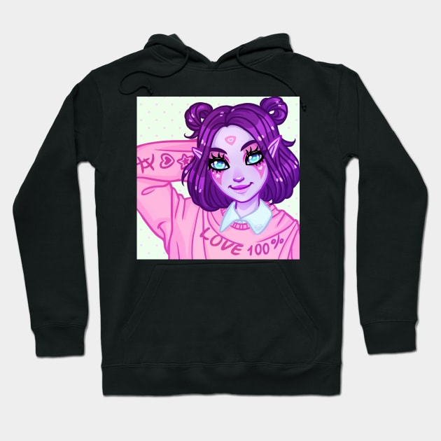 Cutie Lanaya Hoodie by LinDemonic